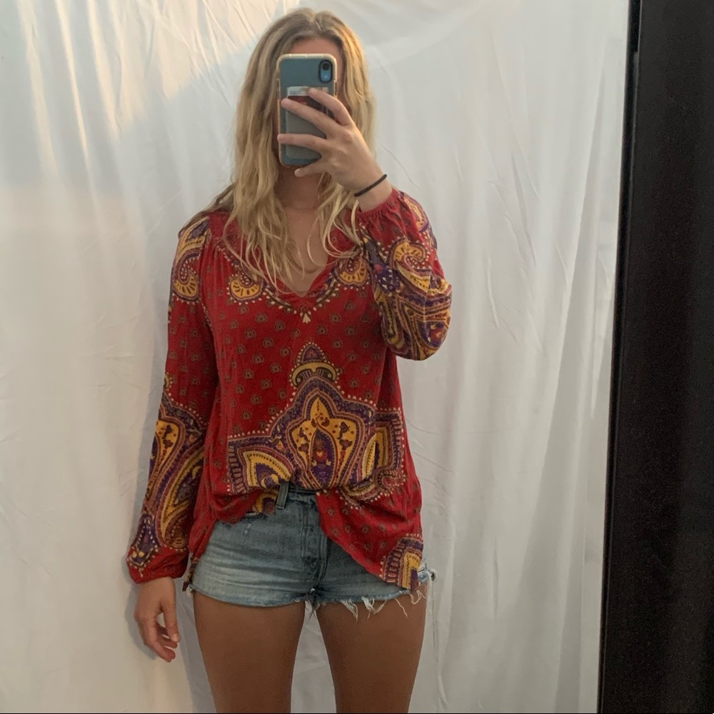 Lucky Brand patterned top